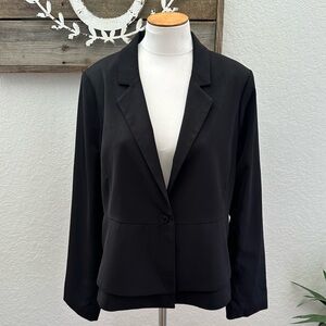 Stitch fix Eden society Apsley black blazer‎ jacket ladies size XL NWT
